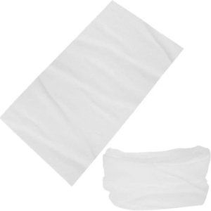 Multi-function Headwear/ Face Mask - Solid White
